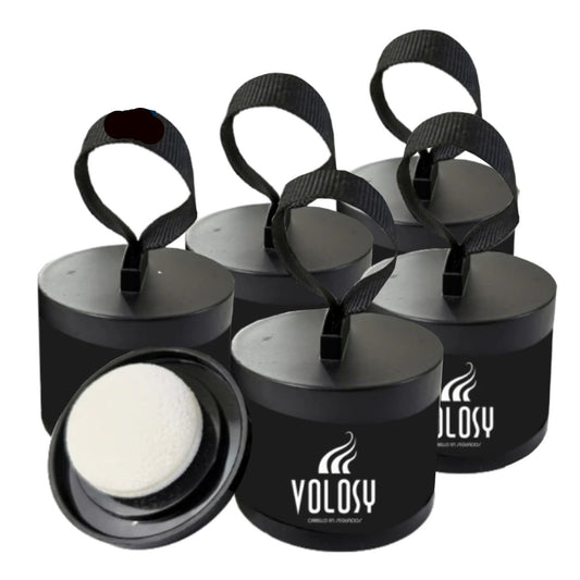 J) Kit 5 Maquillajes Capilares Resistente al Agua | Cobertura por 5 Meses + Envío Gratis