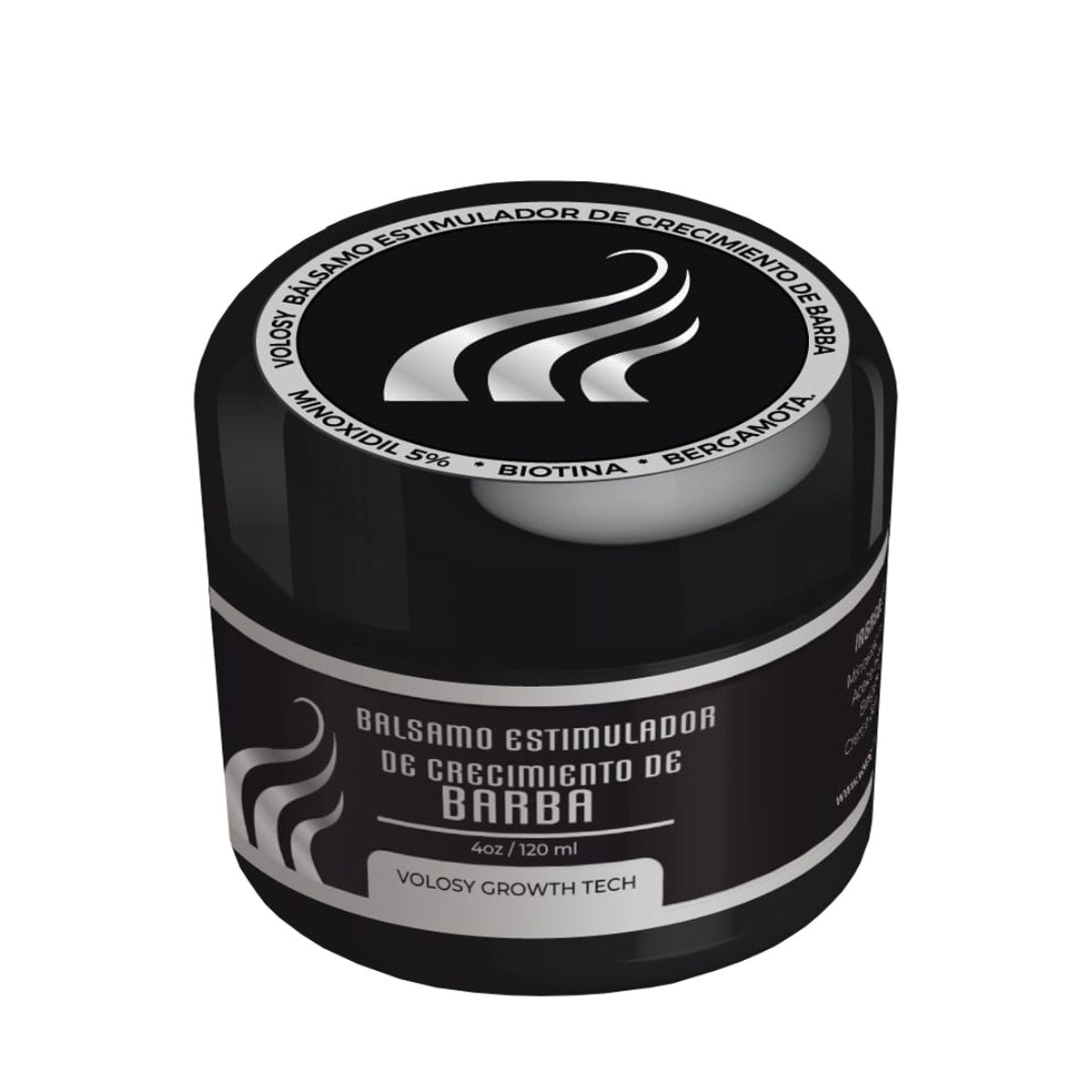 R) CRECIMIENTO DE BARBA Y BIGOTE, Crema Estimuladora con Minoxidil, Bergamota y Biotina.