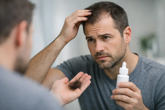 ¿El minoxidil causa caída inicial? Qué esperar