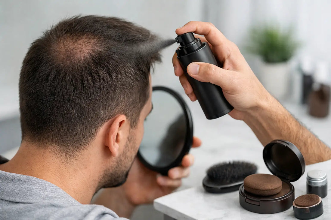 Cómo aplicar maquillaje capilar paso a paso