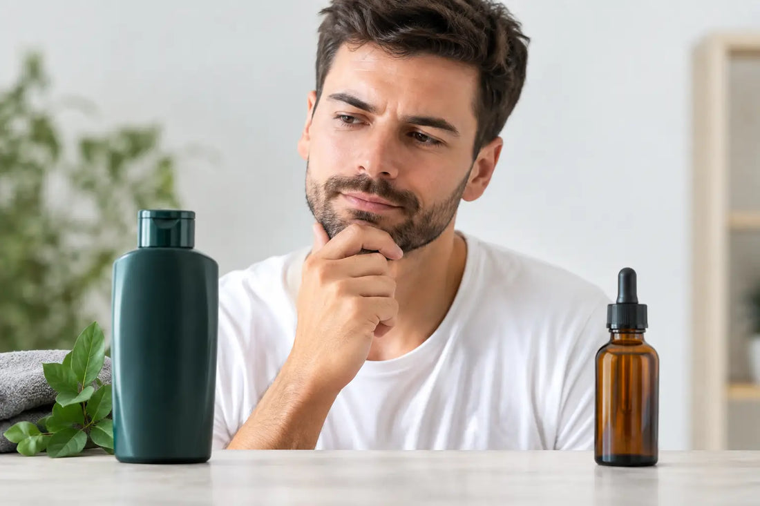 Shampoo anticaída vs minoxidil: cuál elegir