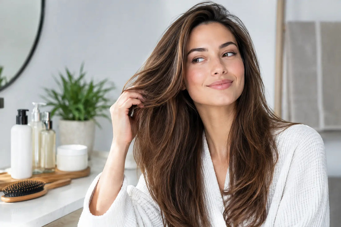 Rutina para cabello fino con volumen real