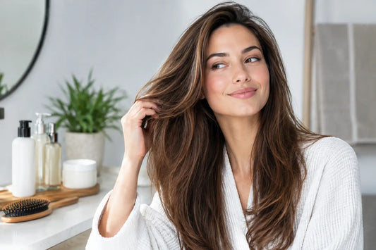 Rutina para cabello fino con volumen real