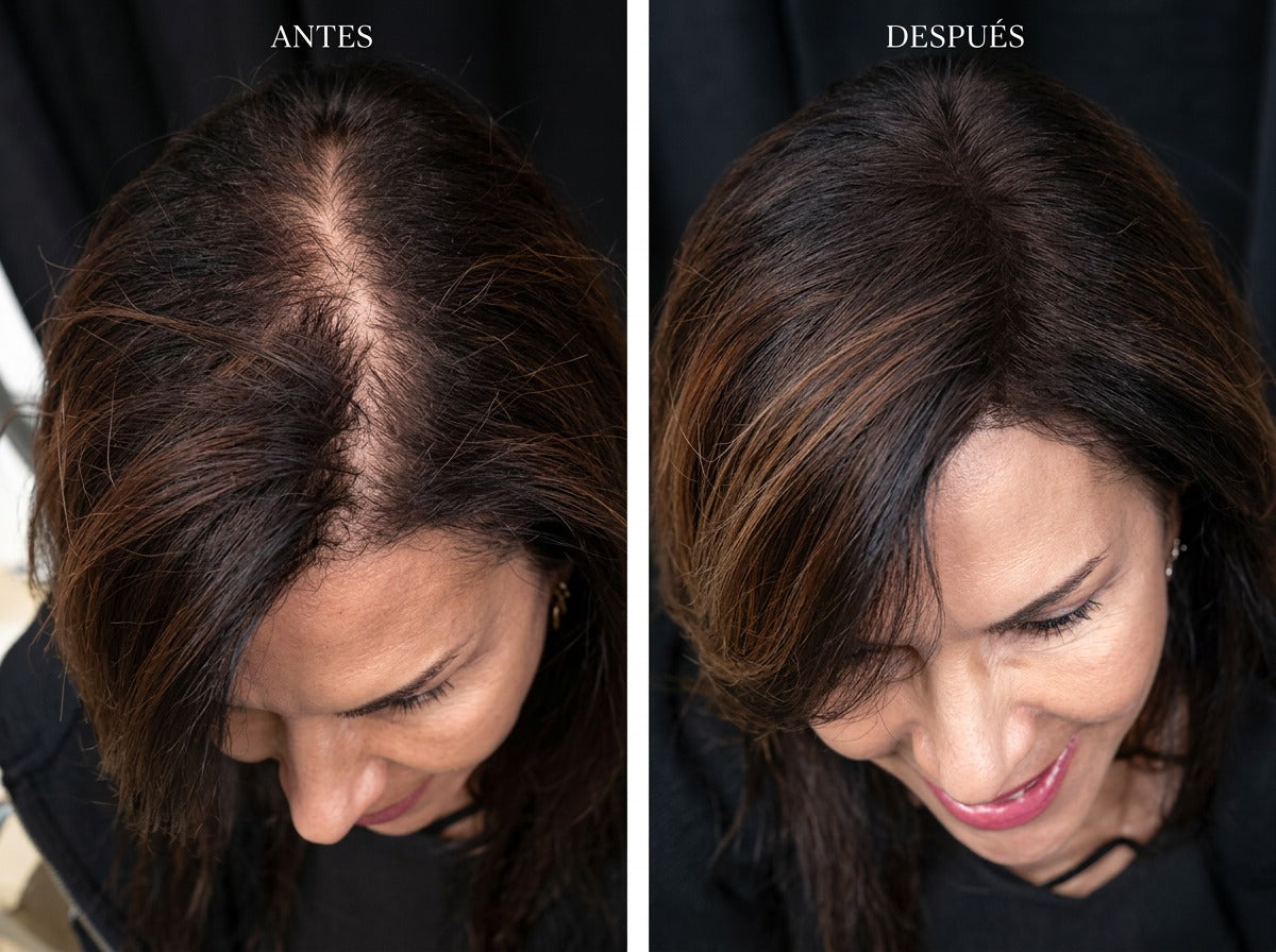 G) Maquillaje Capilar Resistente al Agua | Más Cabello al Instante + Envío Gratis