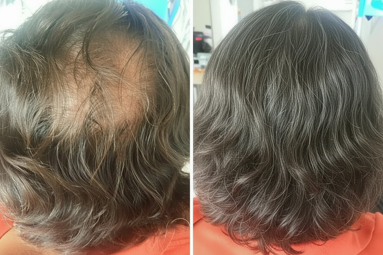 G) Maquillaje Capilar Resistente al Agua | Más Cabello al Instante + Envío Gratis