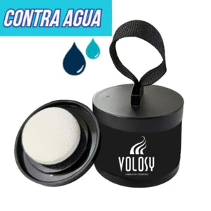 Maquilaje Capilar Contra Agua - Apariencia de mas cabello al instante Volosy, Soluciones para la calvicie.